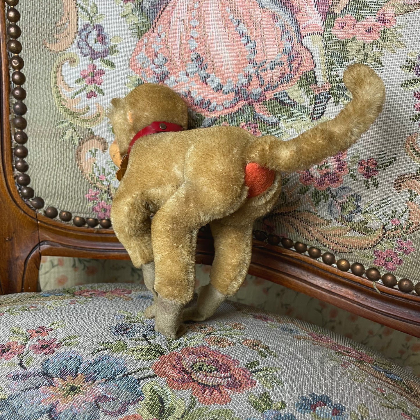 Steiff 1960s Monkey Plush Toy