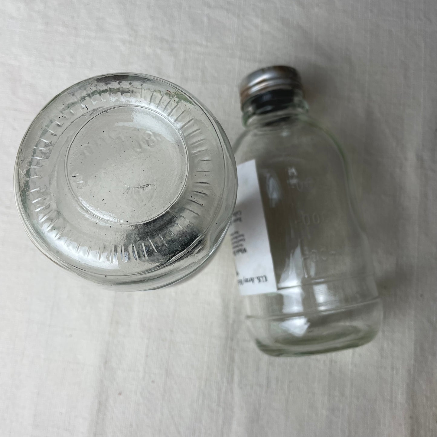 WWII U.S. Army Blood Transfusion Bottle