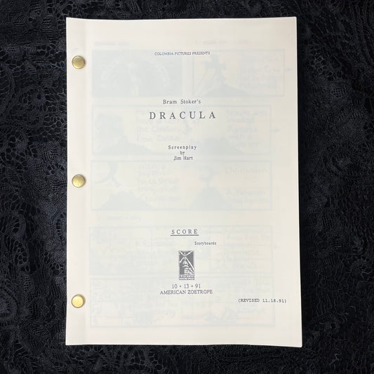 Bram Stoker's Dracula (1992) Storyboards (1991)