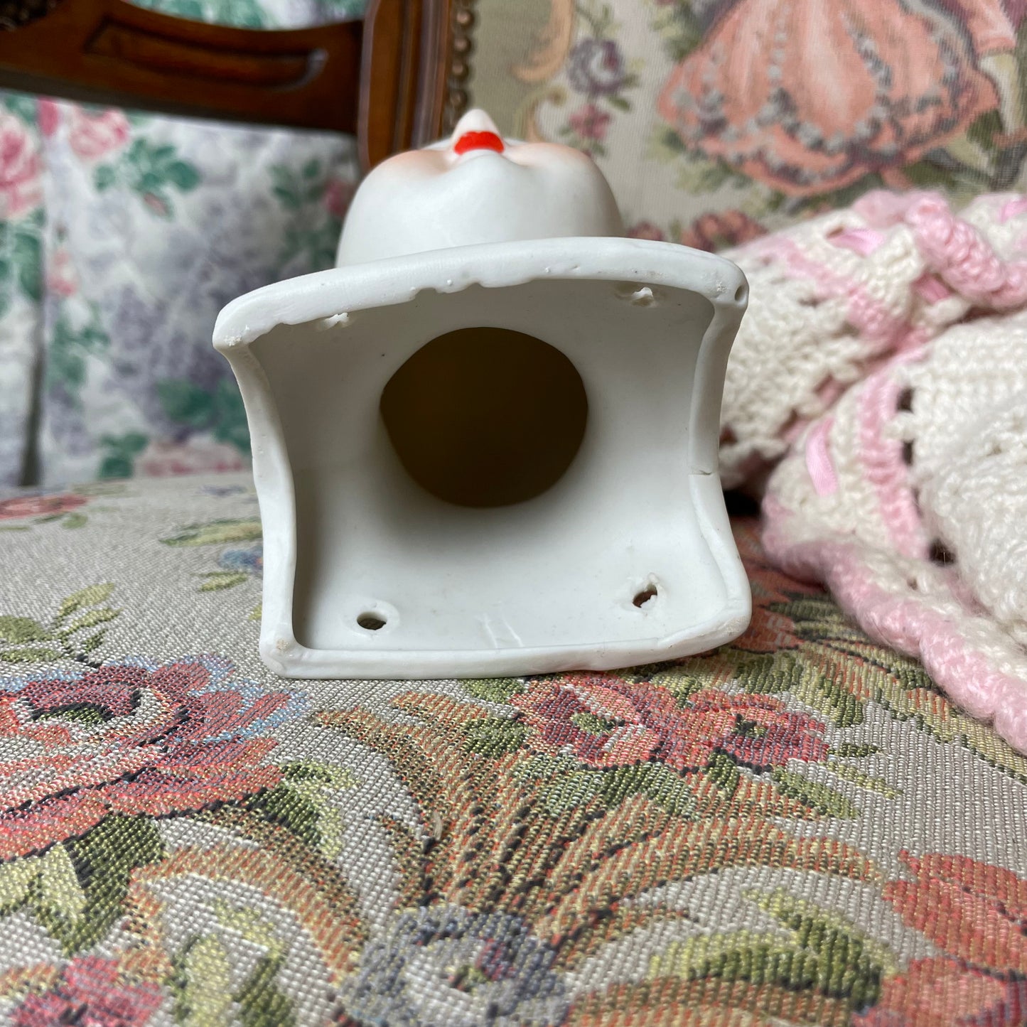 Vintage Biscuit Porcelain Doll Head