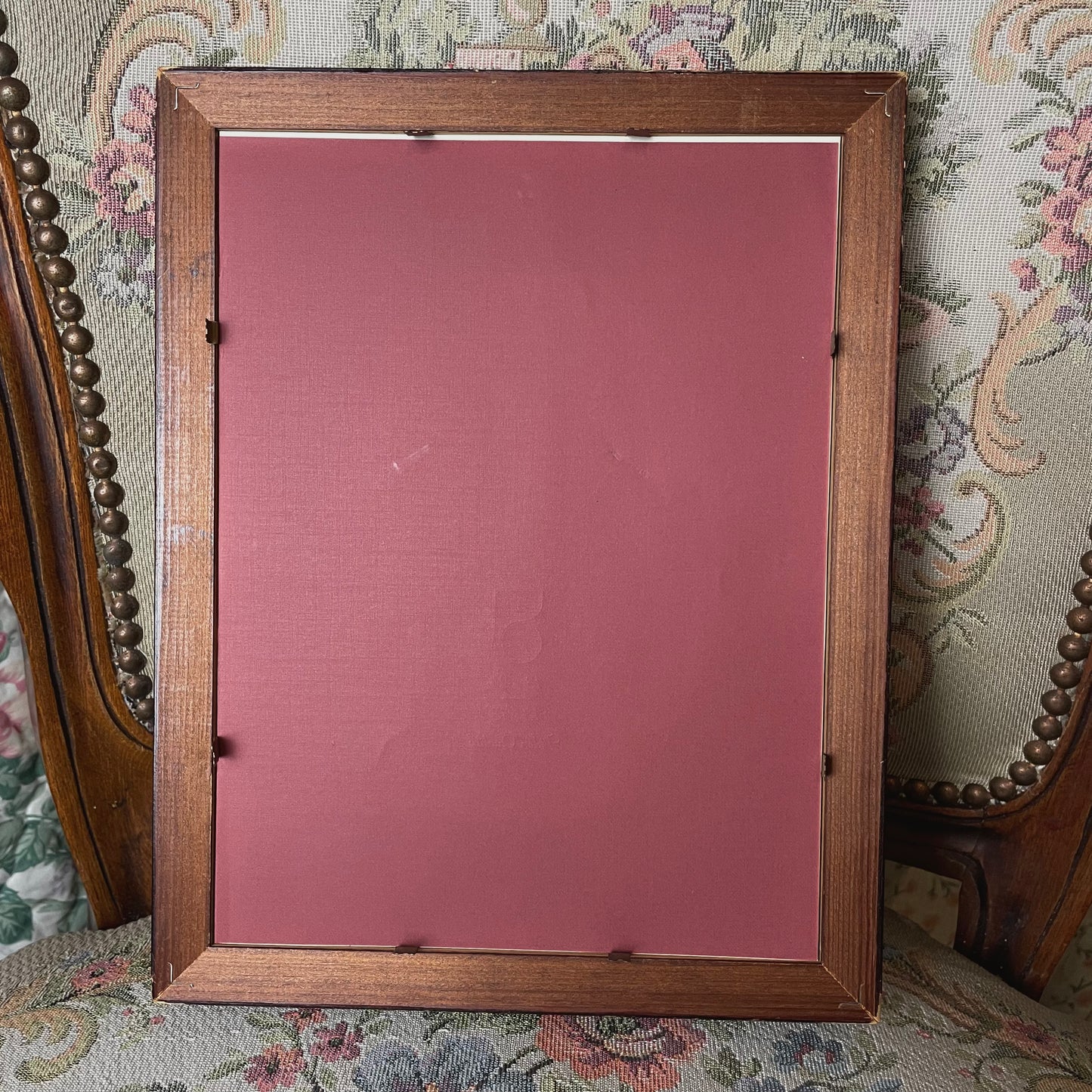 1888 Framed Portrait with Notes