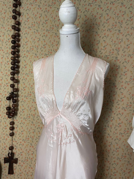Vintage Silk Nightgown