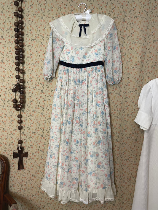 1970s Communion Dress