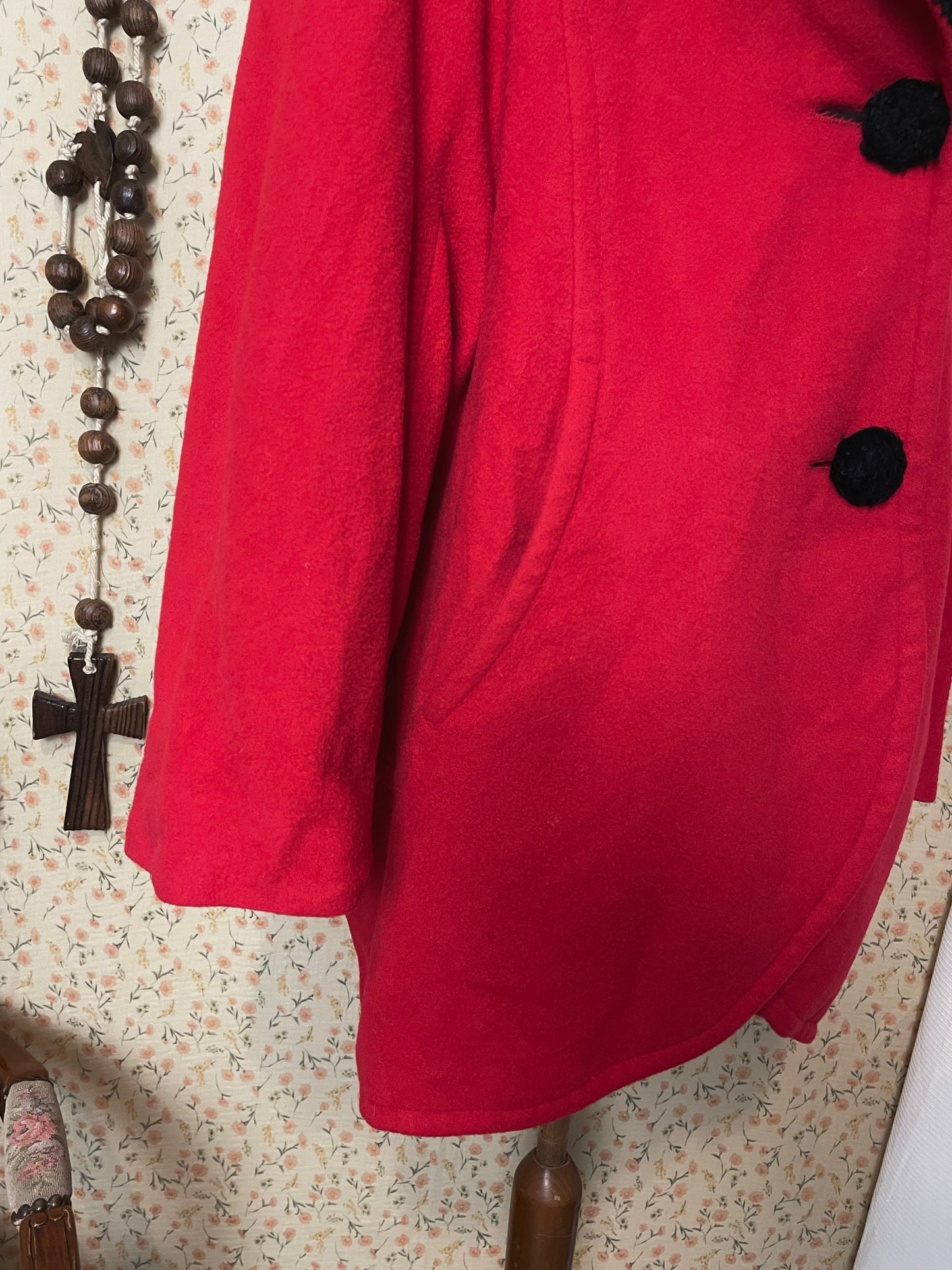 1980s Wool Cashmere Coat