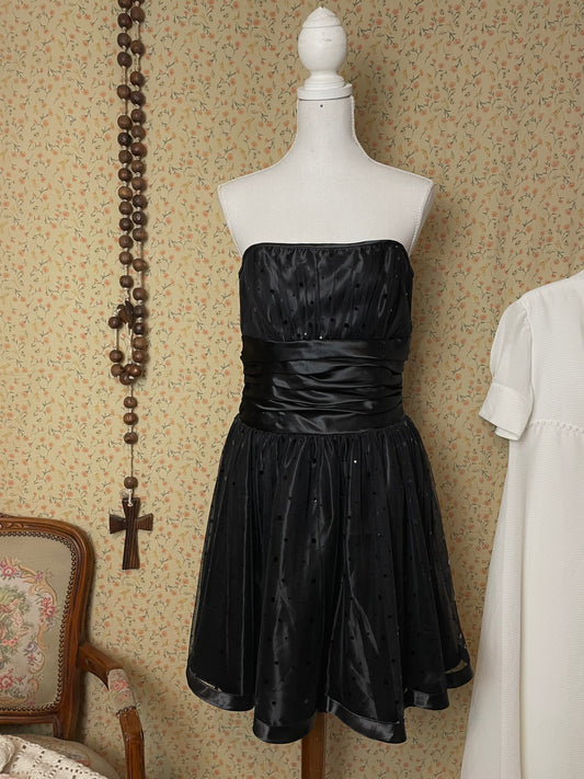 1990s Gunne Sax Whimsigoth Dress