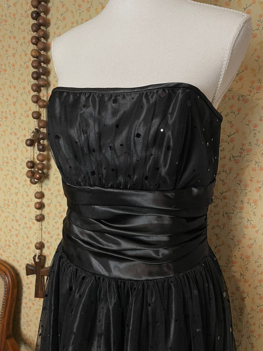 1990s Gunne Sax Whimsigoth Dress