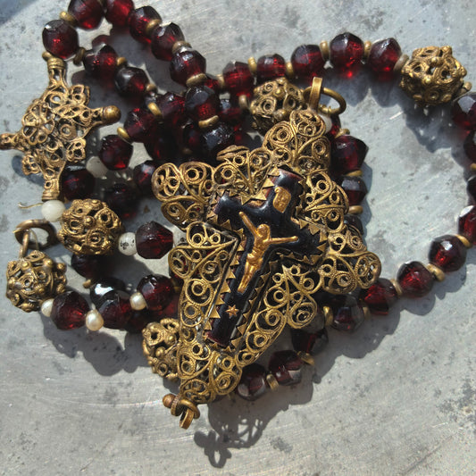 Filigree Credo Cross Rosary