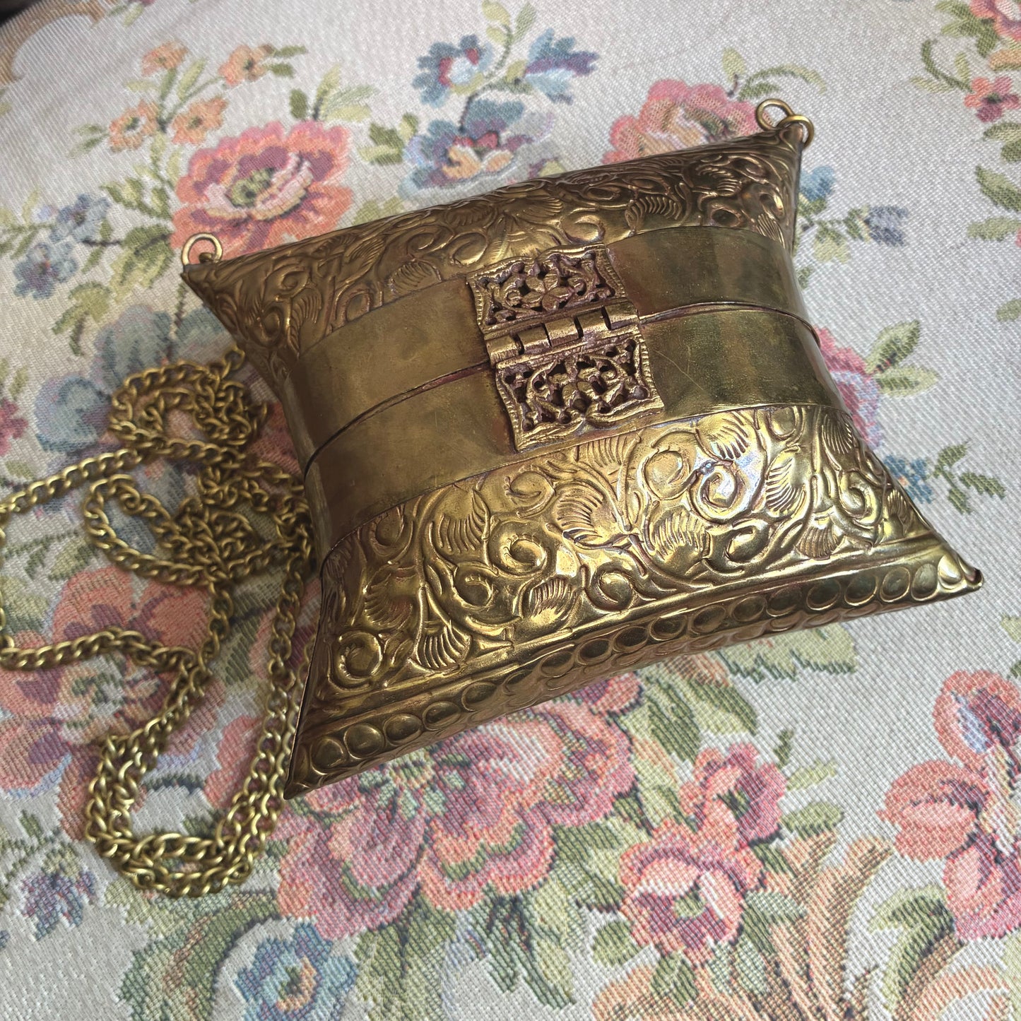 Brass Pillow Purse