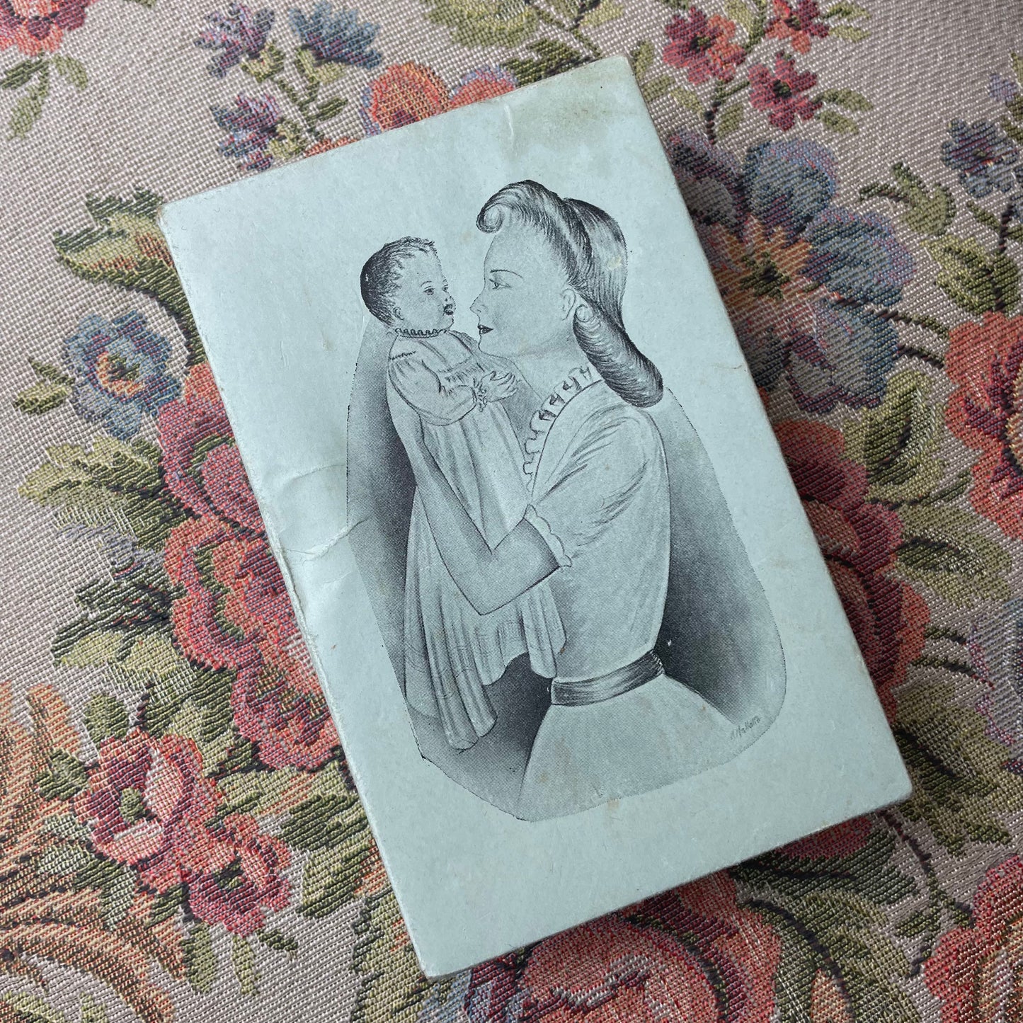 1920s Baptism Keepsake Box