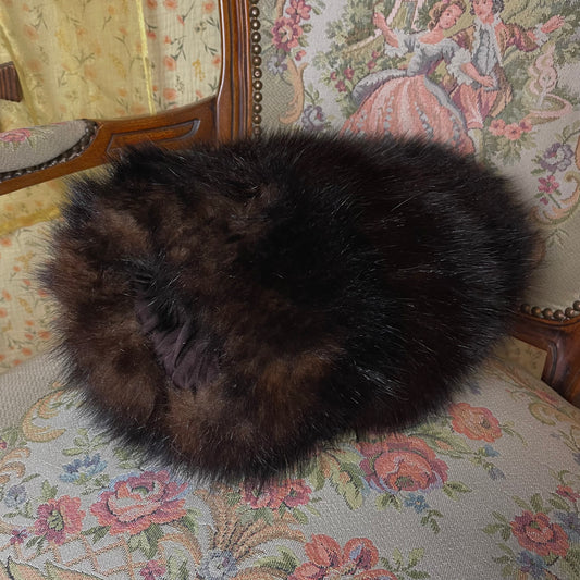 Vintage Mink Muff