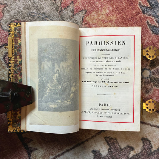Paroissien Romain 1856 Jewel Edition