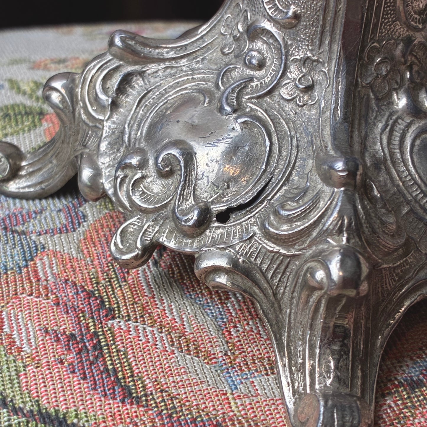 Rococo Christ Candlestick