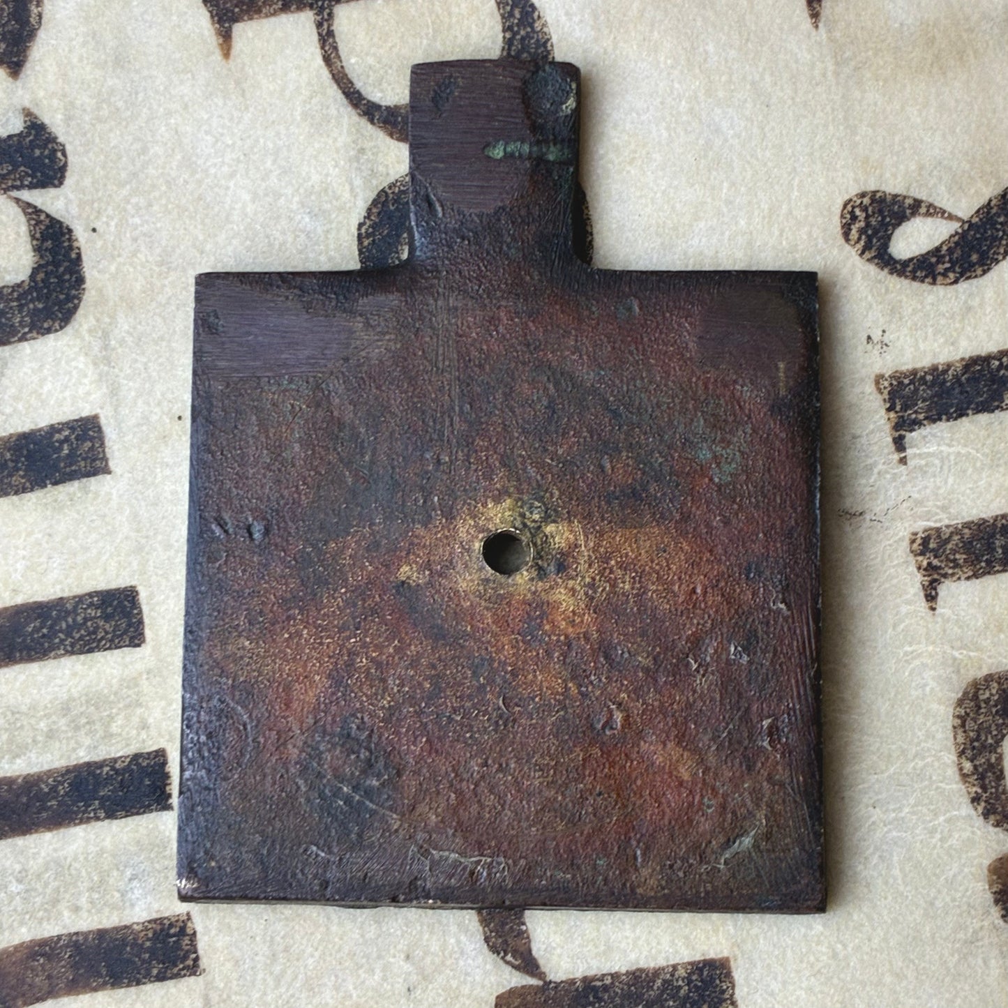 Saint George Copper Icon