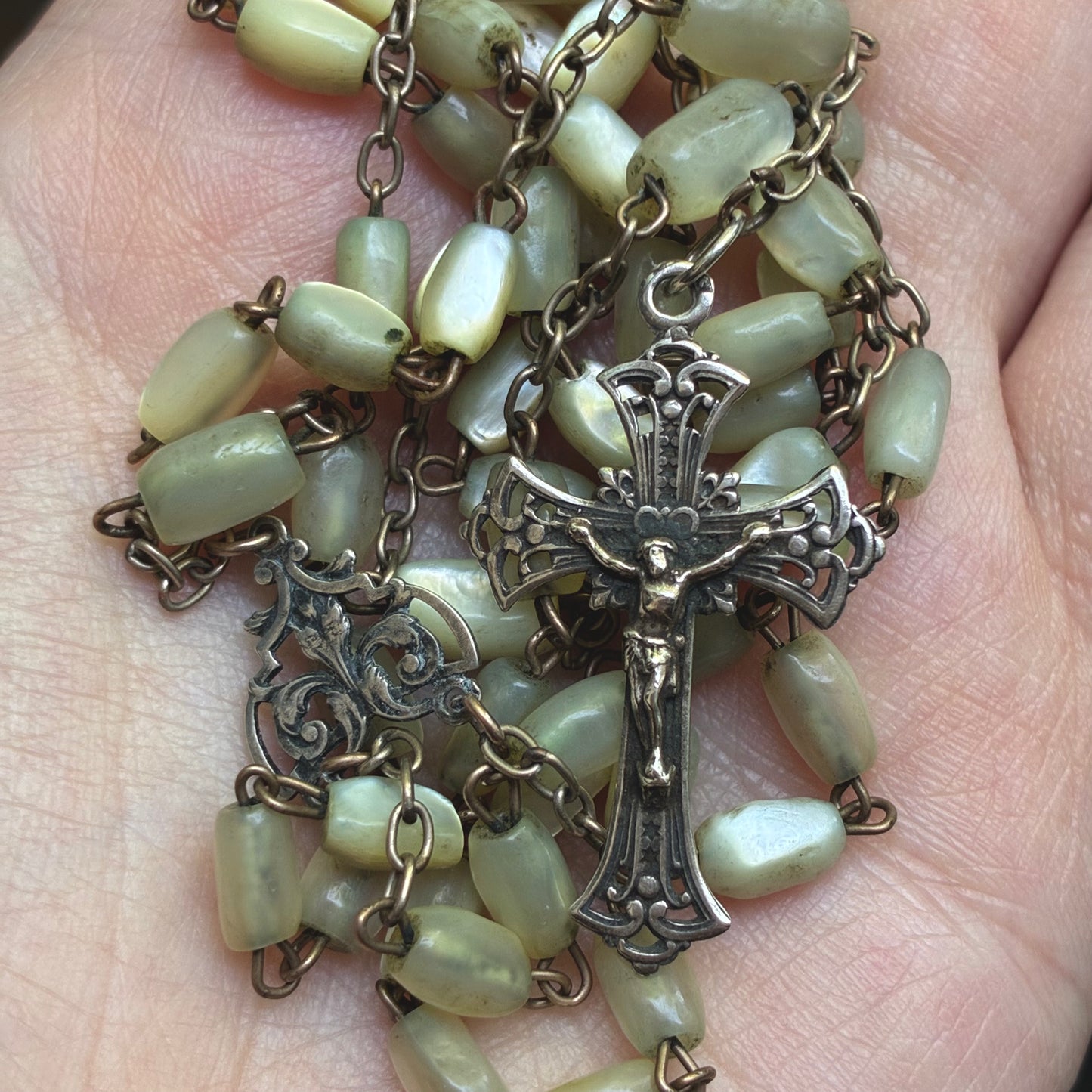 Rosary Mother of Pearl