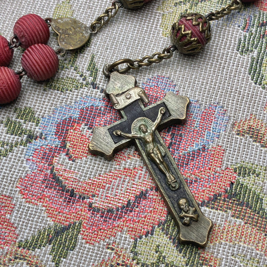 Casein Beaded Rosary
