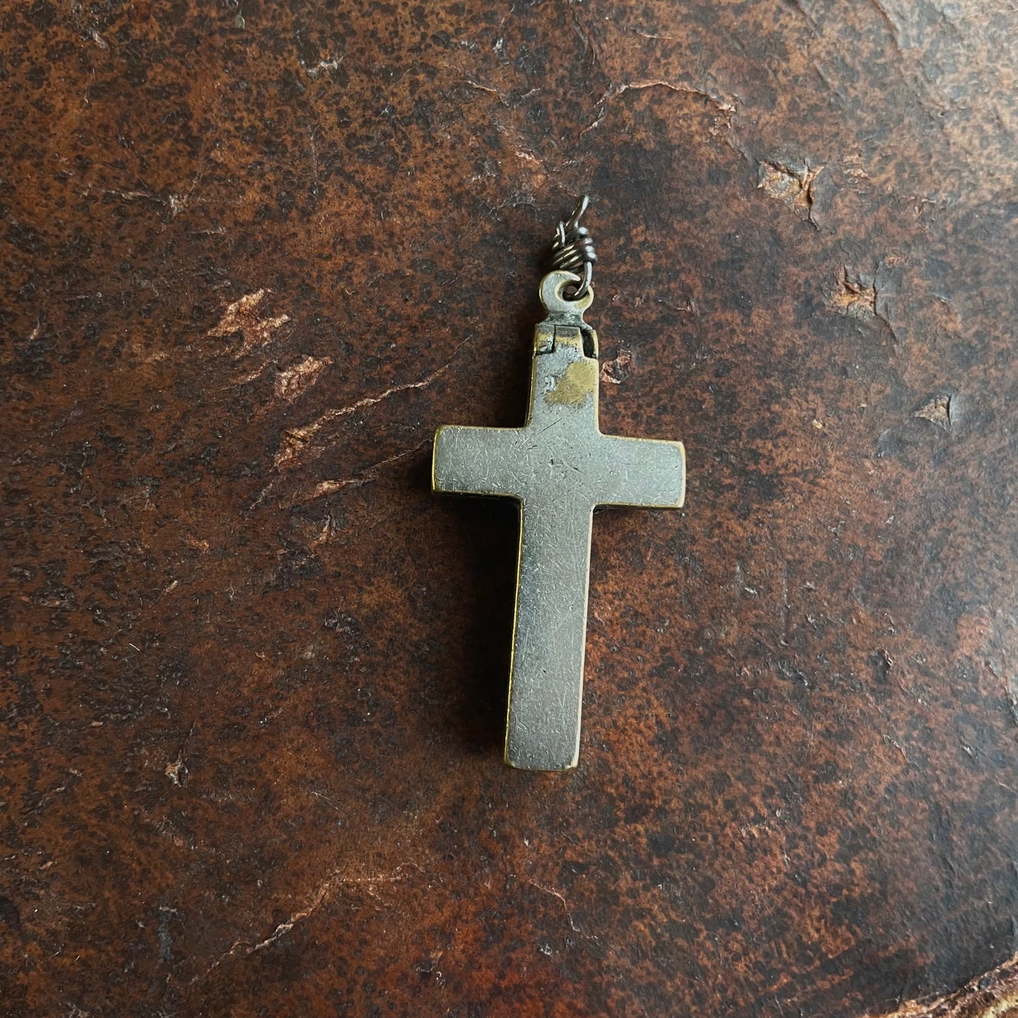 Folding Crucifix with Relic
