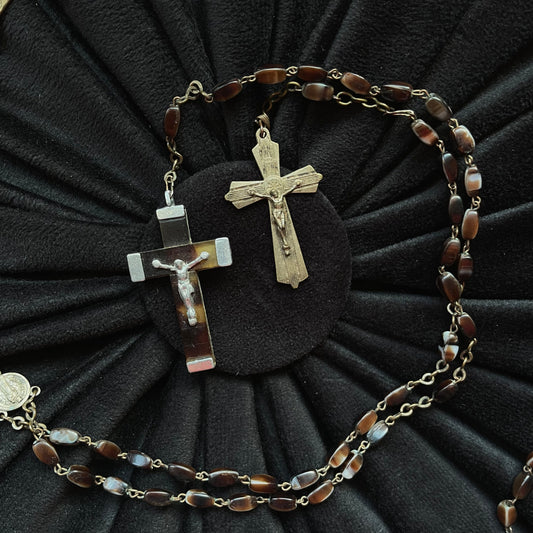 Double Glass Rosary