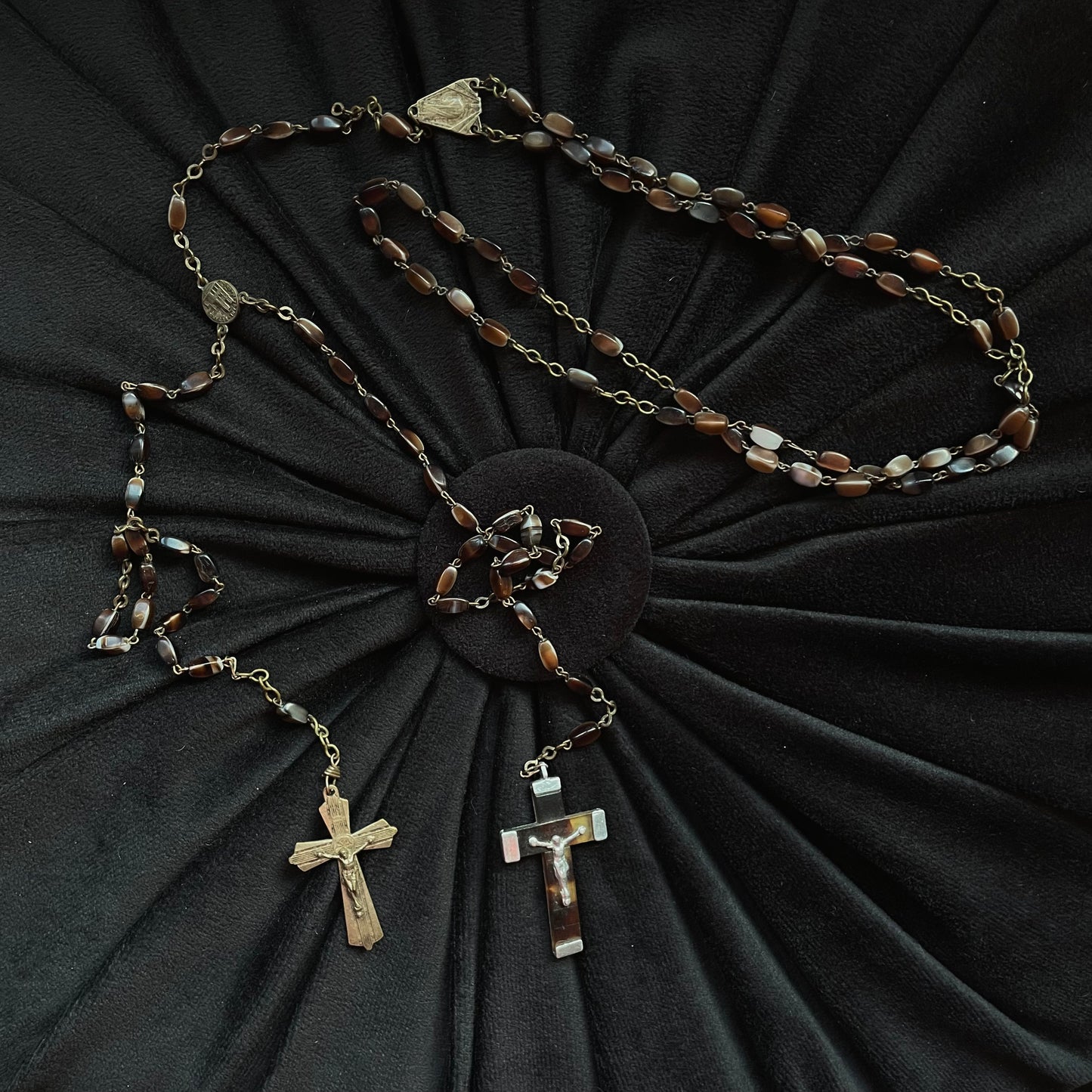 Double Glass Rosary