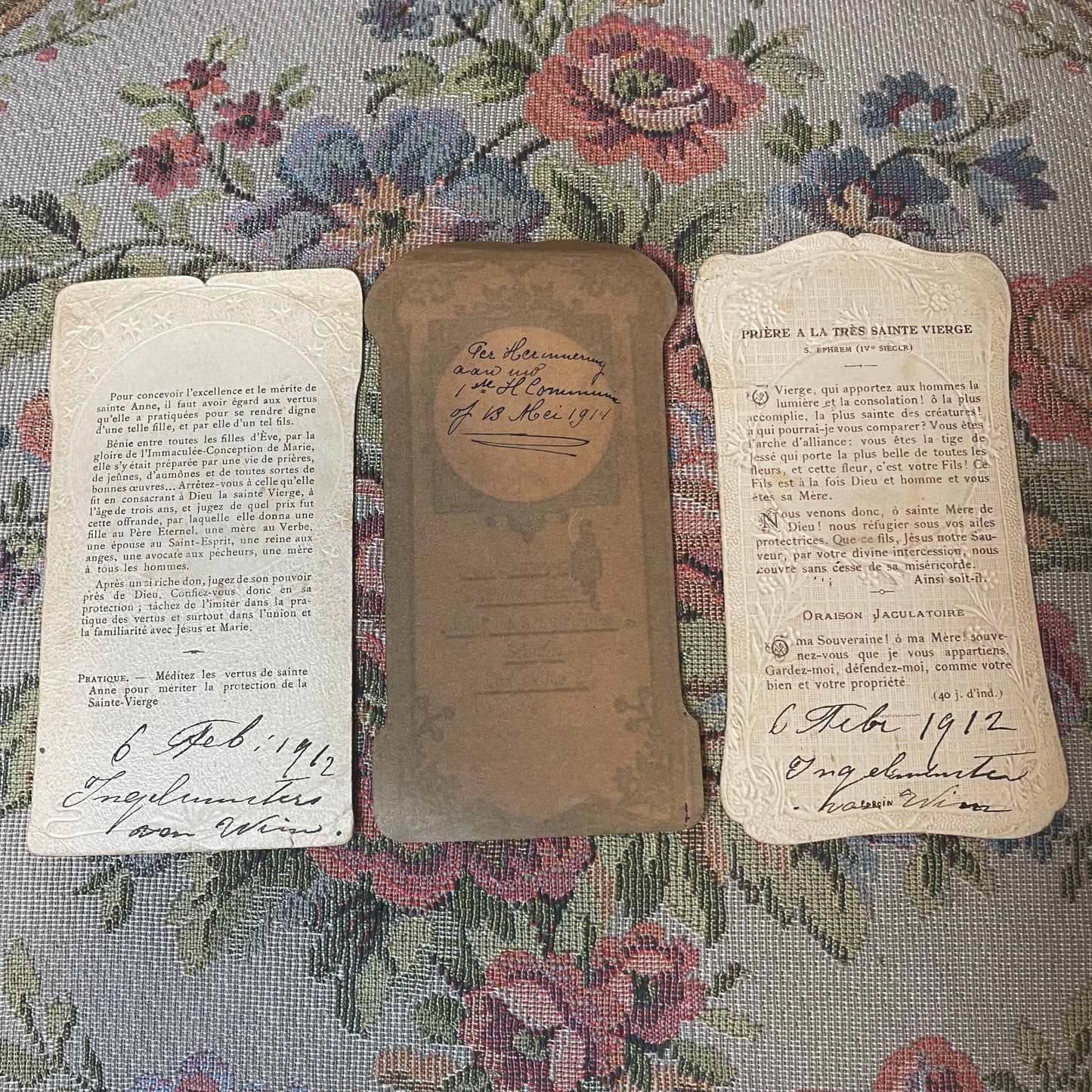 Prayer Cards 1912