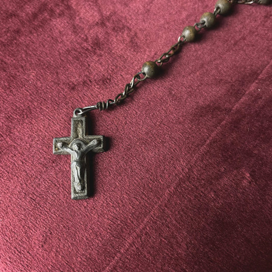 German Wooden Rosary