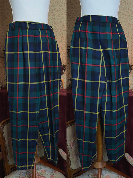 1990s Moschino Tartan Pants