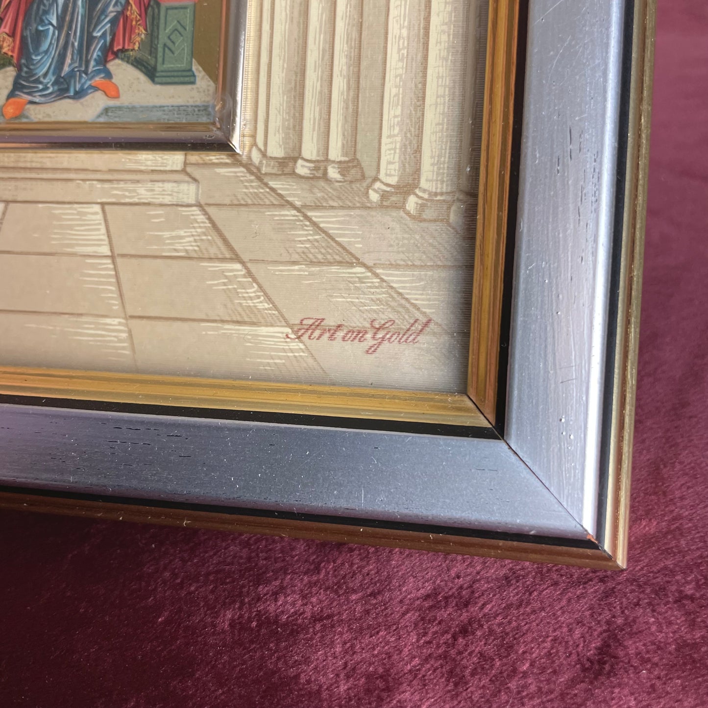 GoldArt Icon Mary Enthroned