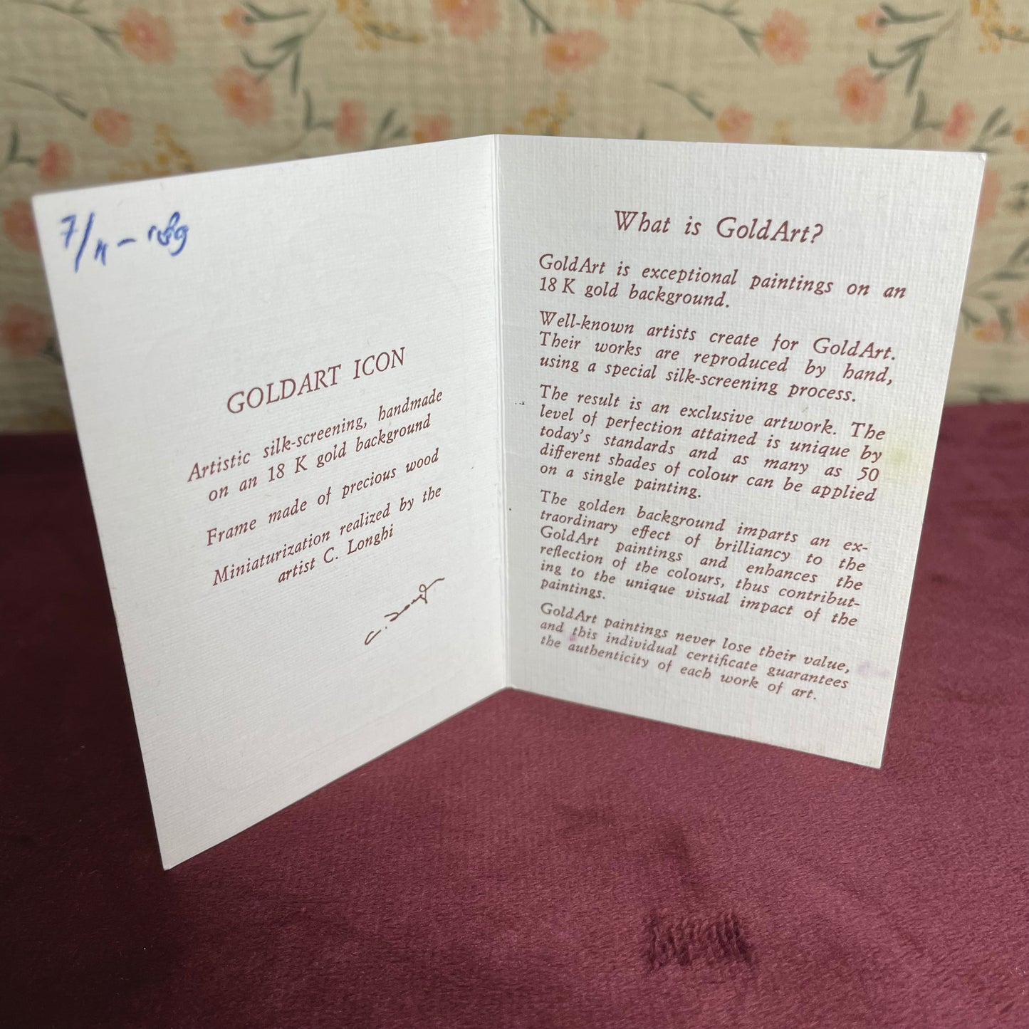 GoldArt Icon Mary Enthroned