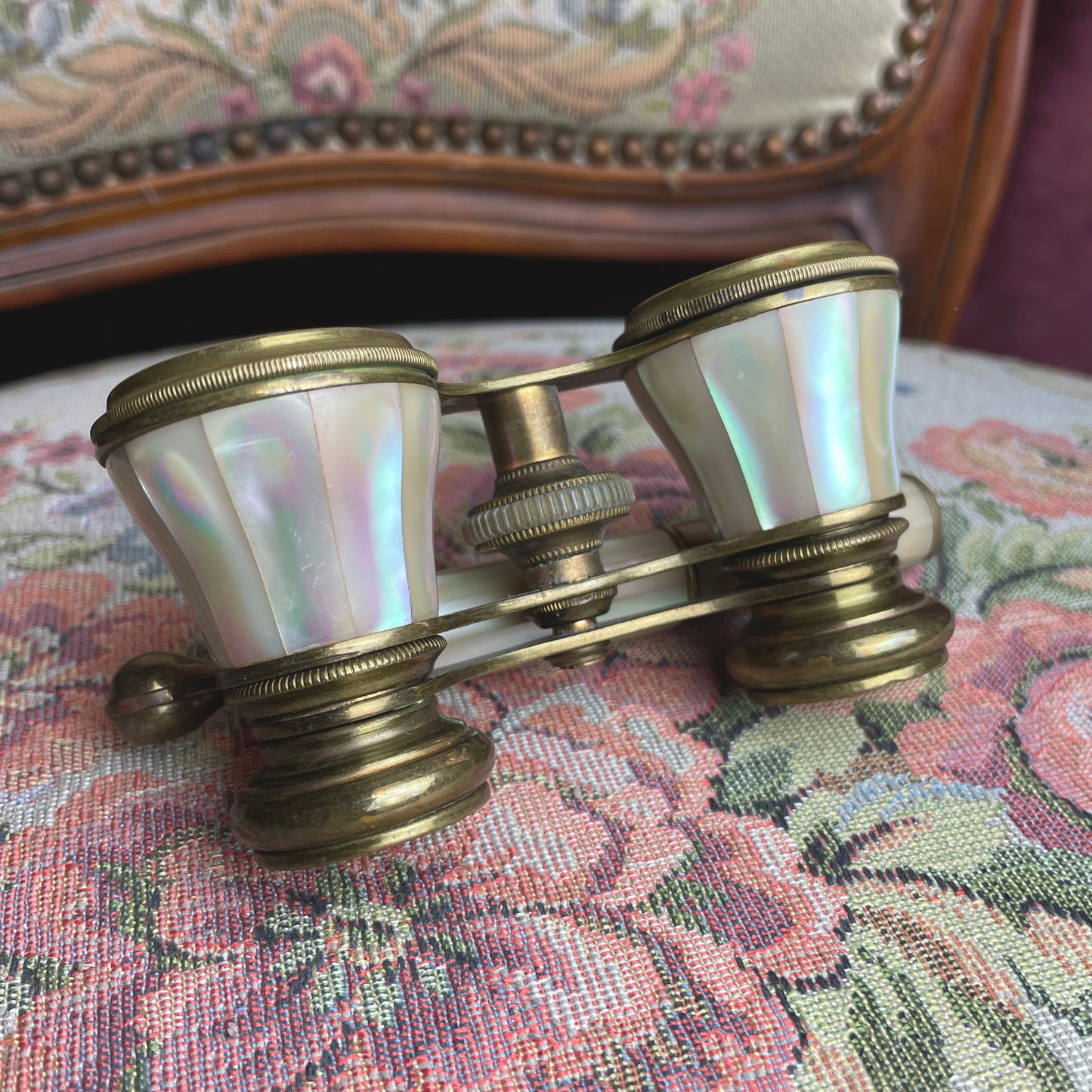 Opera Glasses with Lorgnette Handle