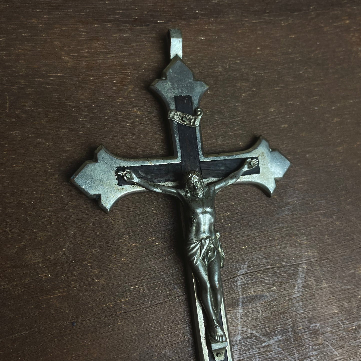 Gothic Revival Crucifix Pendant