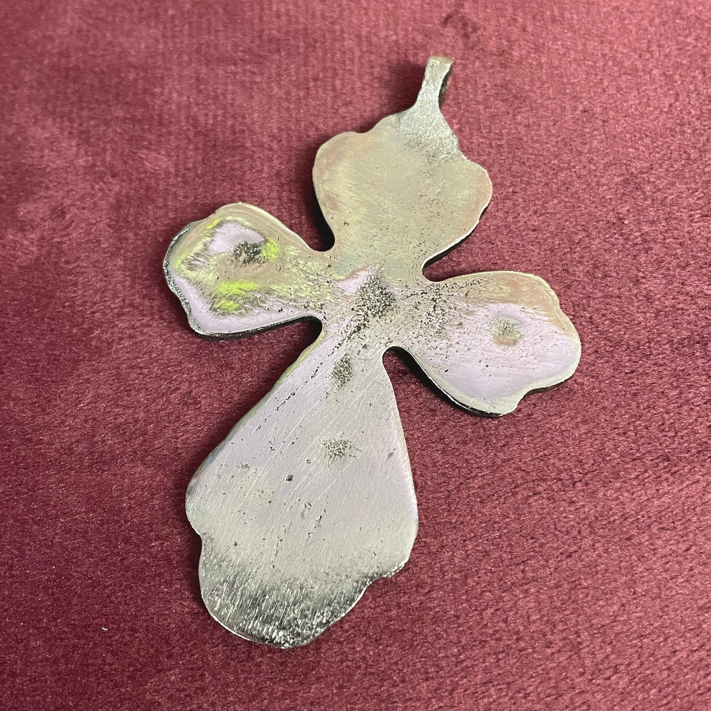 Messing Cross Pendant