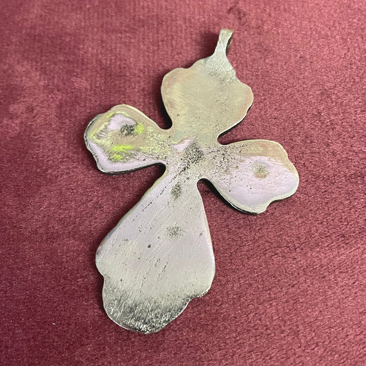 Messing Cross Pendant