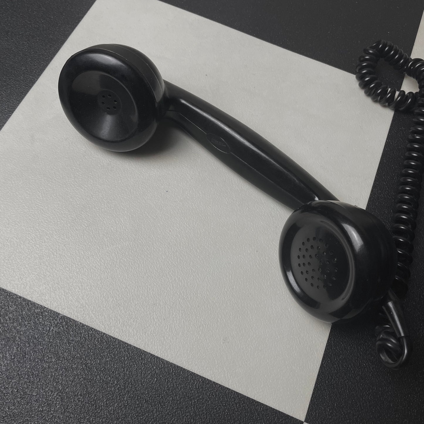 1950s Rotary Phone Black