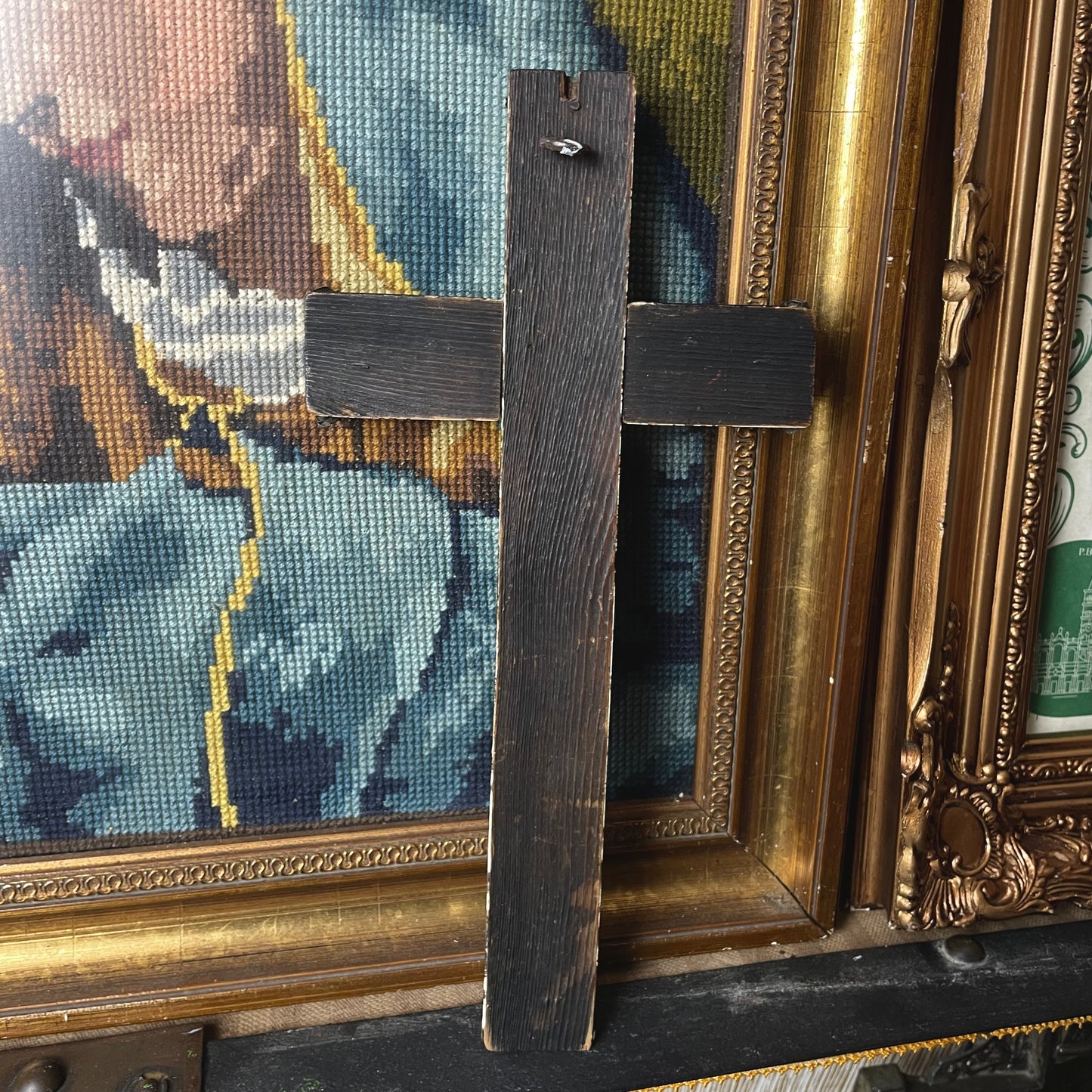 1910s Tin Crucifix