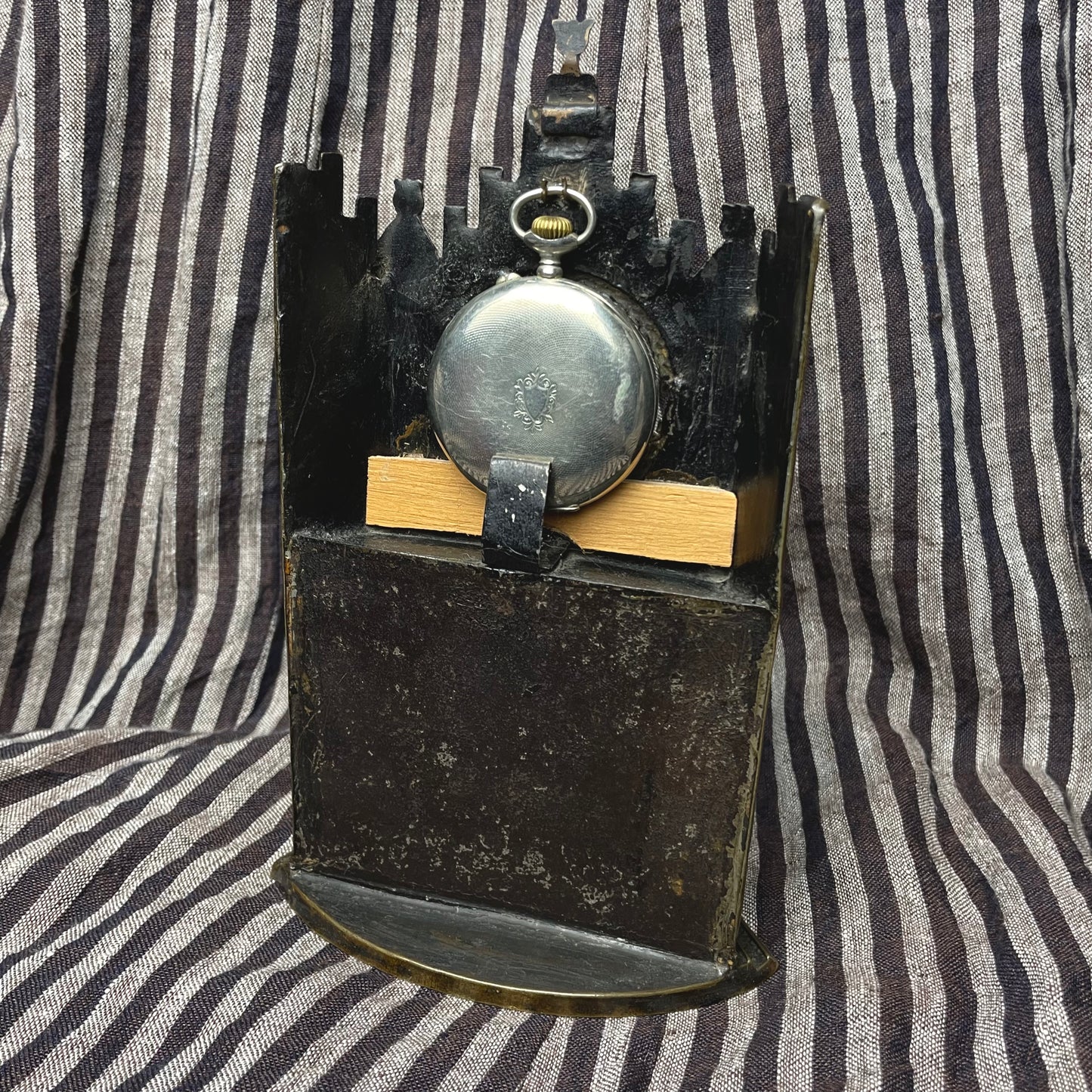 Cathedral Pocket Watch Stand with Watch