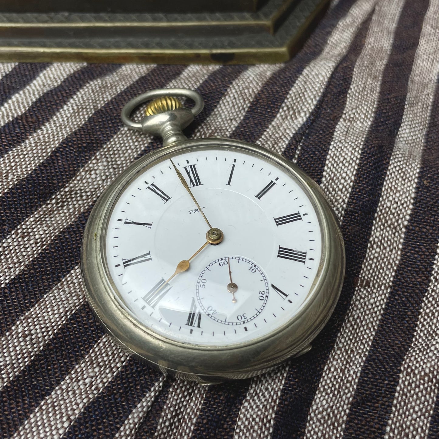 Cathedral Pocket Watch Stand with Watch