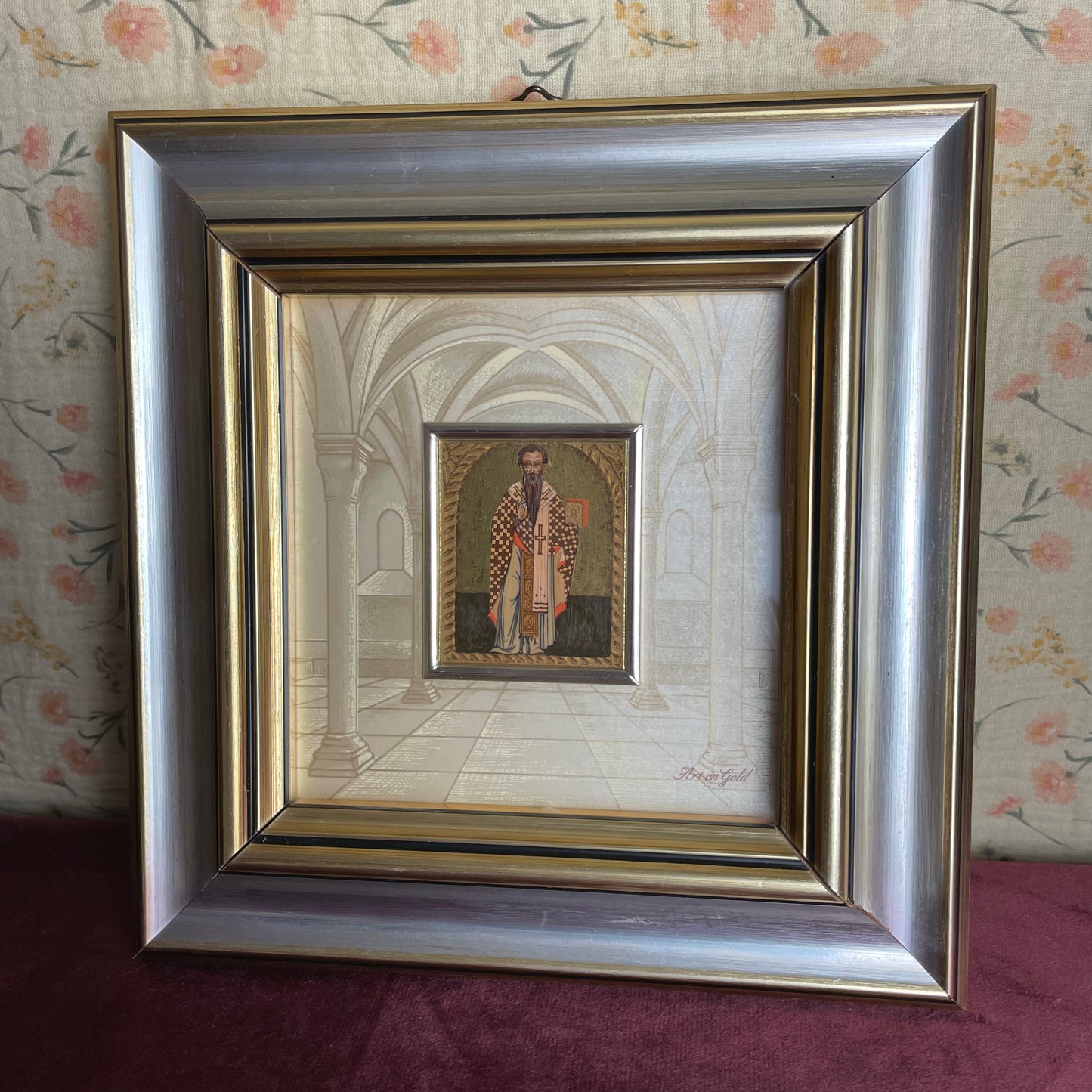 GoldArt Basilius Magnus Icon