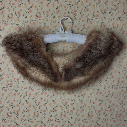 Vintage Fox Shawl