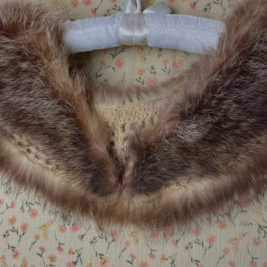 Vintage Fox Shawl
