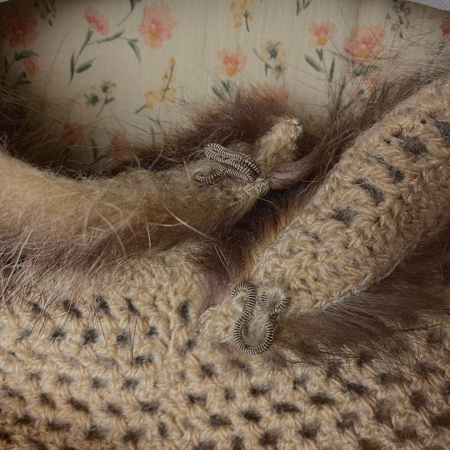 Vintage Fox Shawl
