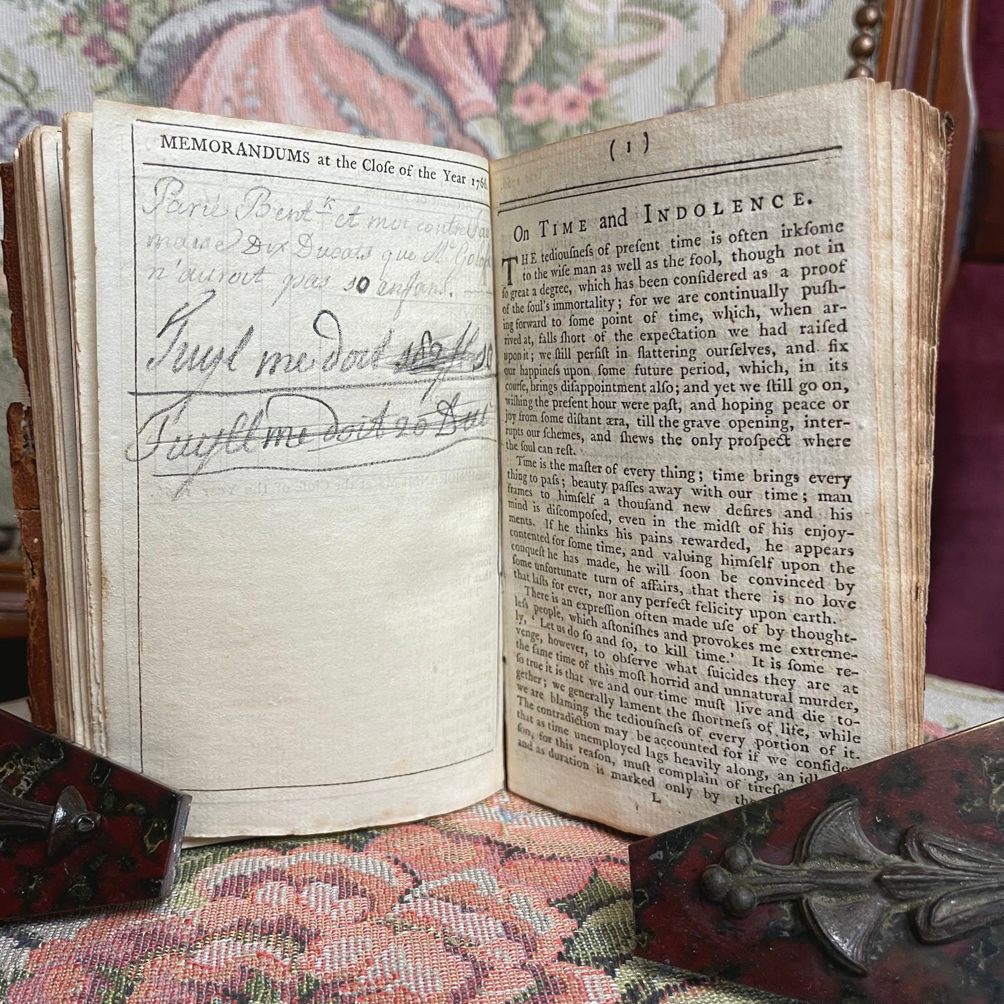 Pocketbook for Ladies 1766
