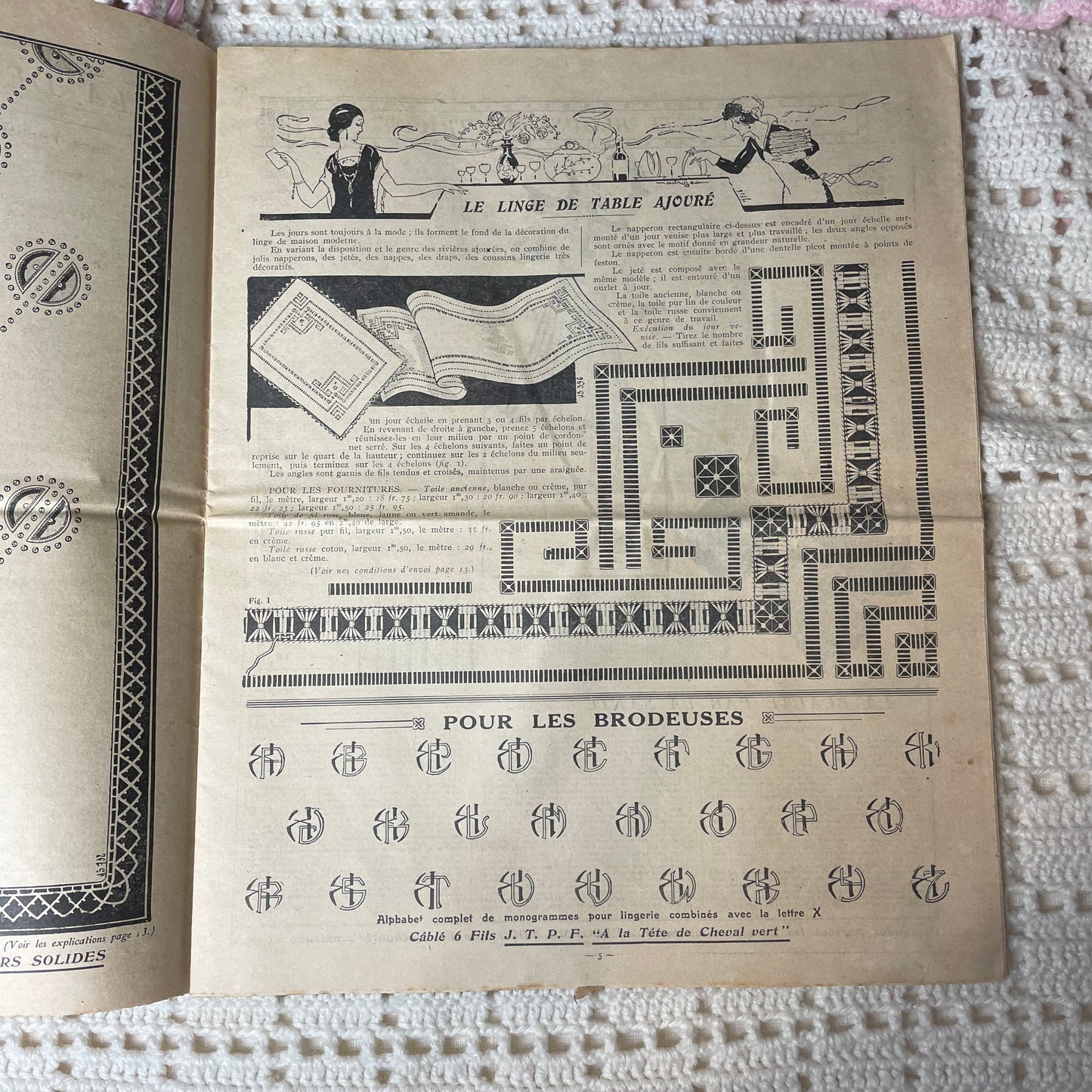 Mon Ouvrage Magazine 1933