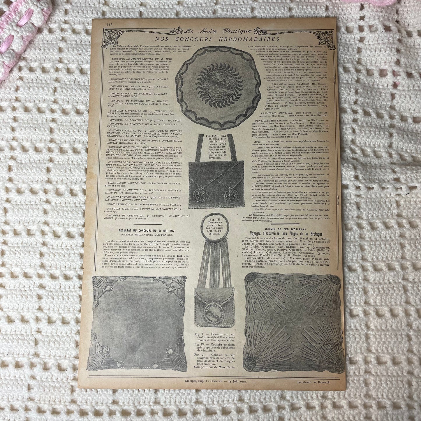 La Mode Pratique Magazine 1912