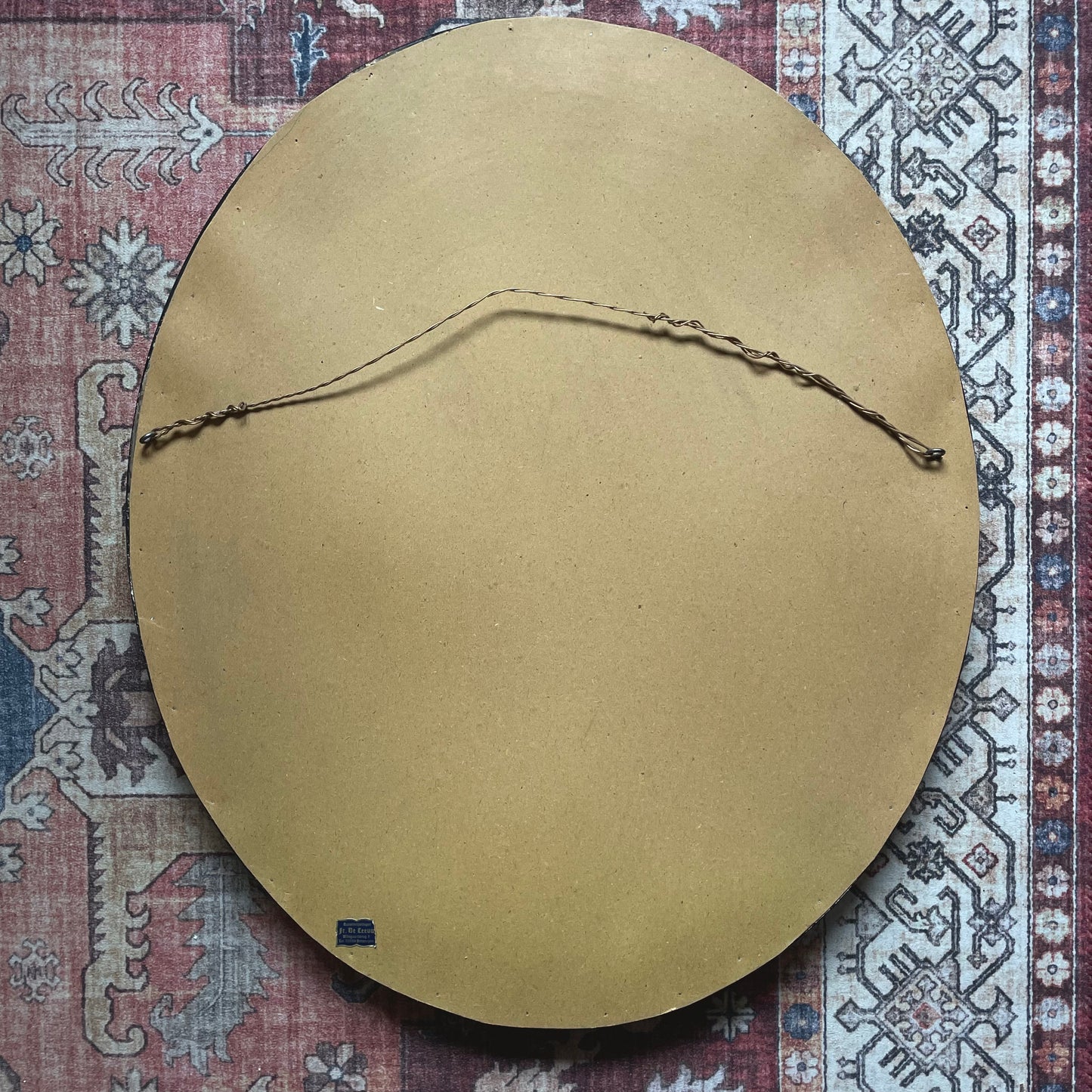 Victorian Frame with Charcoal Drawing