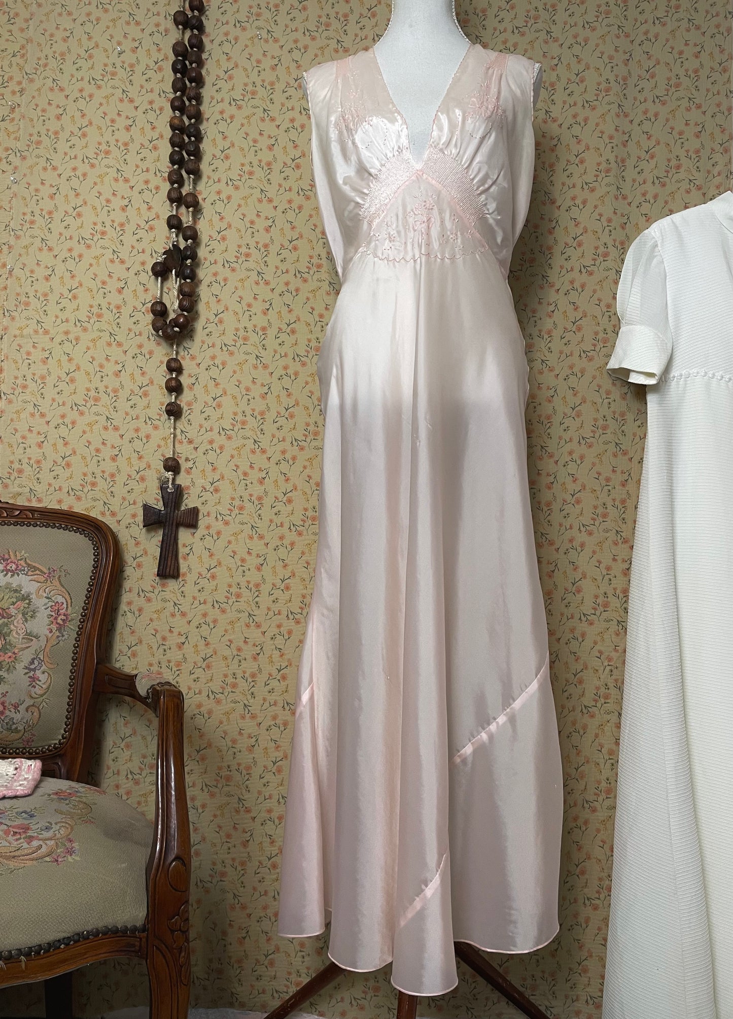 Vintage Silk Nightgown