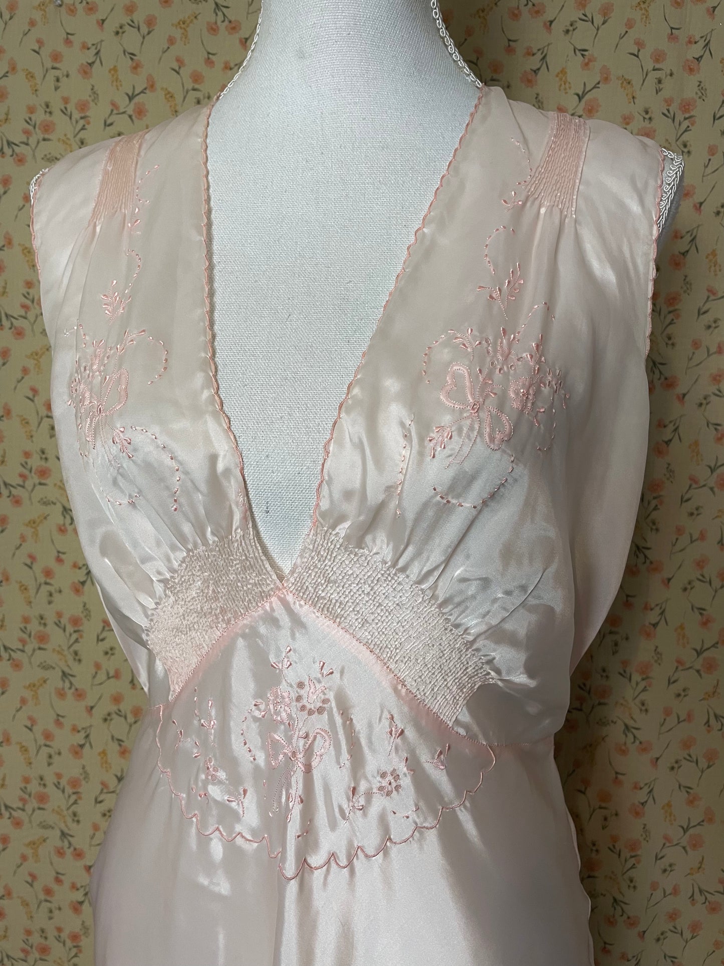 Vintage Silk Nightgown