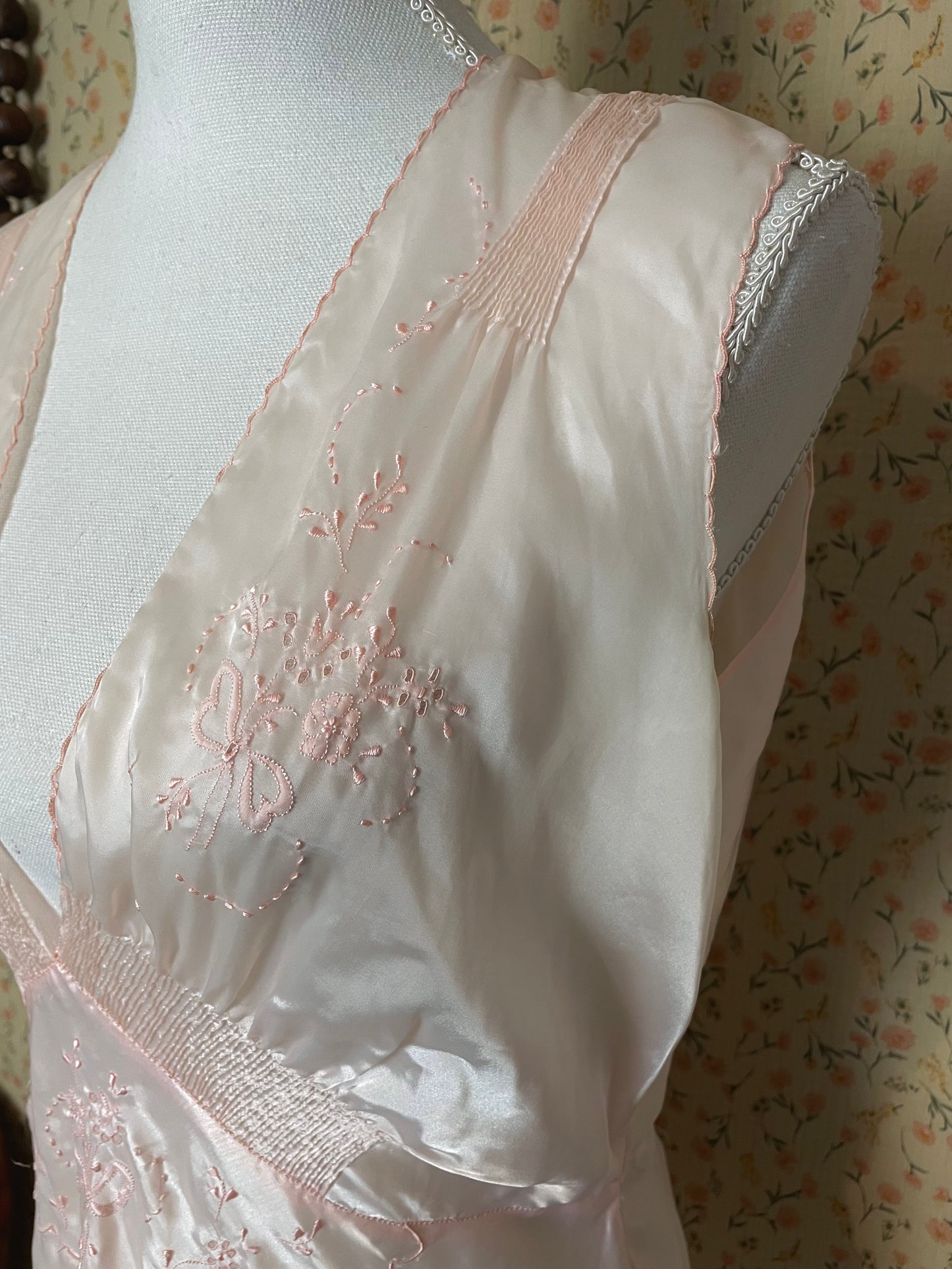 Vintage Silk Nightgown