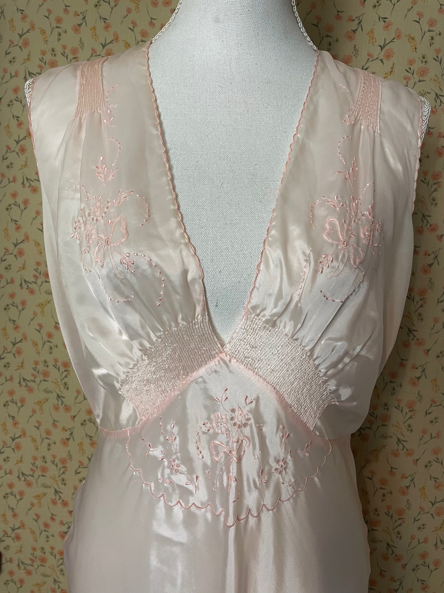Vintage Silk Nightgown