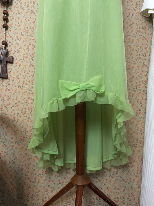 Vintage Apple Green Nightgown