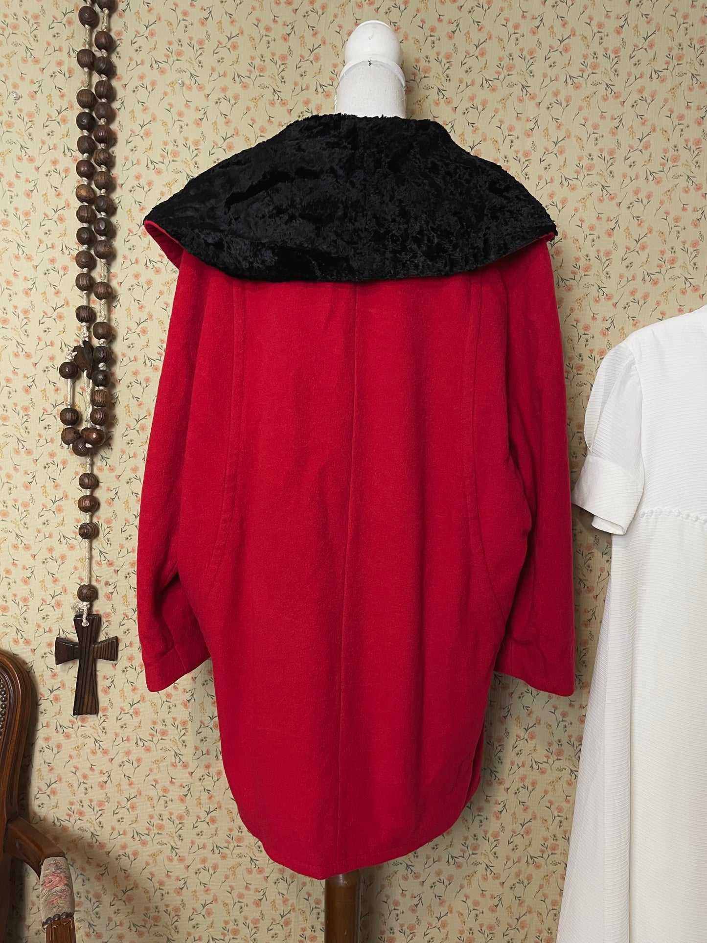 1980s Wool Cashmere Coat
