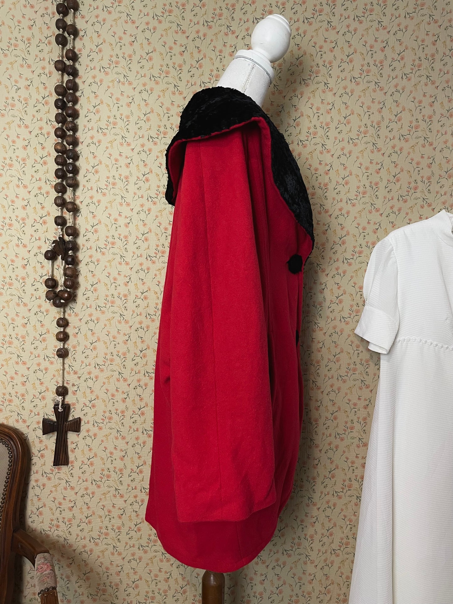 1980s Wool Cashmere Coat